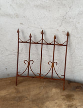 Rust Mini Fence